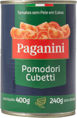 Tomate Pelado em Cubos Paganini