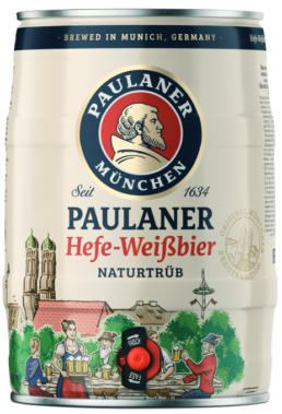 Cerveja Paulaner Hefe-Weissbier Naturtrub - Barril