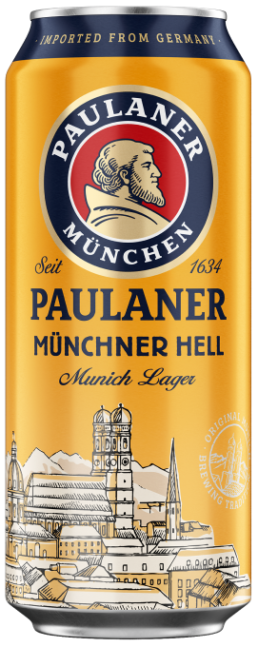 Cerveja Paulaner Münchner Hell - Lata