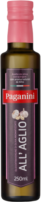 Azeite de Oliva Extravirgem Sabor Alho Paganini