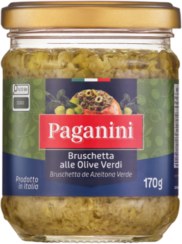 Bruschetta Alle Olive Verdi Paganini