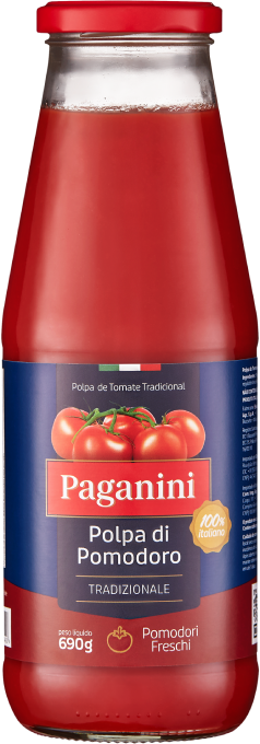 Polpa de Tomate Tradicional Paganini