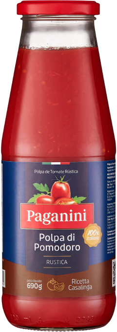 Polpa de Tomate Rústica Paganini