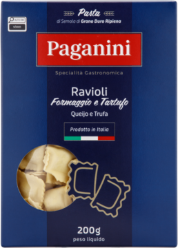 Ravioli Formaggio e Tartufo (Queijo e Trufas) Paganini