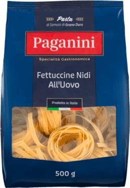 Fettuccine Nidi com Ovos Paganini
