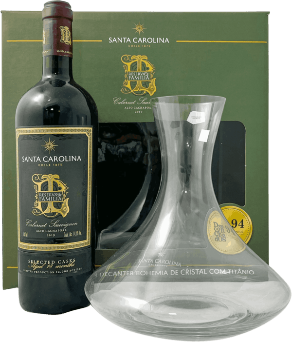Kit Santa Carolina Reserva de Familia Select Cask Cabernet Sauvignon C/ Decanter
