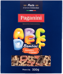 Bambini Letrinhas Tricolore Paganini