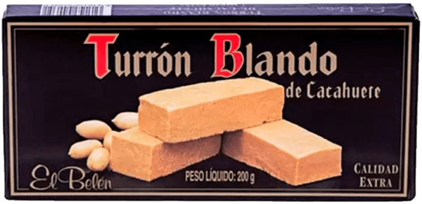 Torrone Blando de Cacahuete El Belén