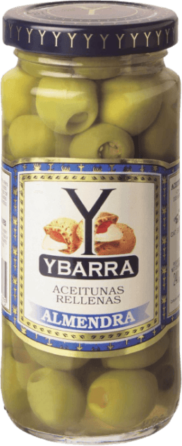 Azeitona Verde Recheada com Amêndoas Ybarra