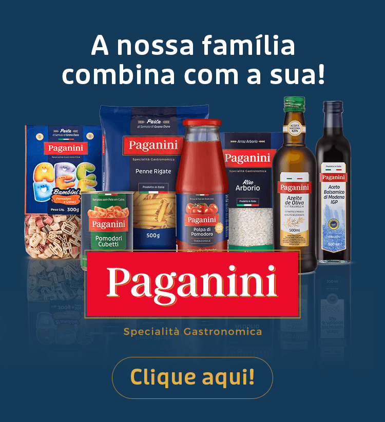 Banner Conheça os produtos Paganini