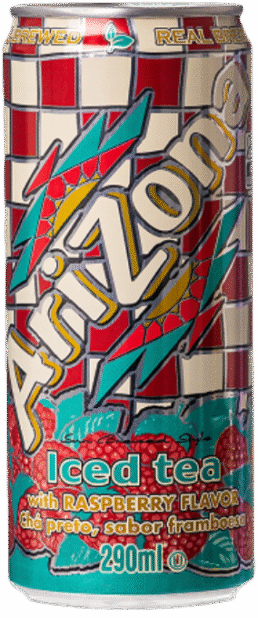 Chá Preto Gelado Sabor Framboesa Arizona