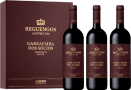 Kit Reguengos Garrafeira dos Sócios com Estojo de Luxo