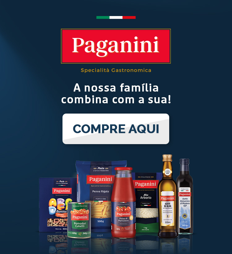 Banner Conheça os produtos Paganini