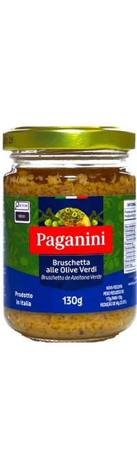 Bruschetta Alle Olive Verdi Paganini